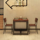 Industrial Solid Wood Dinner Room Kitchen Table Brown Square Table for Dinning Room Clearhalo ' dining_table' 'Dining Tables & Seating' 'Dining Tables' 'furn' 'furn_dining_table' 'Furniture' 'furniture_dining_table' 'Kitchen & Dining Furniture' 'kitchen&dining_furn' 'kitchen' 'kitchen_dining_table' 3816283