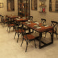 Industrial Solid Wood Dinner Room Kitchen Table Brown Square Table for Dinning Room Clearhalo ' dining_table' 'Dining Tables & Seating' 'Dining Tables' 'furn' 'furn_dining_table' 'Furniture' 'furniture_dining_table' 'Kitchen & Dining Furniture' 'kitchen&dining_furn' 'kitchen' 'kitchen_dining_table' 3816285