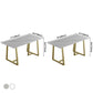 Luxury Style Sintered Stone Dining Table Double Pedestal Base Rectangle Table for Home Clearhalo ' dining_table' 'Dining Tables & Seating' 'Dining Tables' 'furn' 'furn_dining_table' 'Furniture' 'furniture_dining_table' 'Kitchen & Dining Furniture' 'kitchen&dining_furn' 'kitchen' 'kitchen_dining_table' 3816339