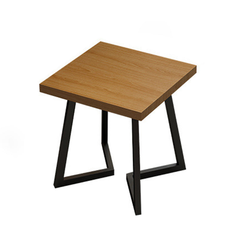 Industrial Solid Wood Dinner Room Kitchen Table Brown Sled Base Table for Dinning Room Without Chairs Clearhalo ' dining_table' 'Dining Tables & Seating' 'Dining Tables' 'furn' 'furn_dining_table' 'Furniture' 'furniture_dining_table' 'Kitchen & Dining Furniture' 'kitchen&dining_furn' 'kitchen' 'kitchen_dining_table' 3816345