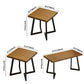 Industrial Solid Wood Dinner Room Kitchen Table Brown Sled Base Table for Dinning Room Clearhalo ' dining_table' 'Dining Tables & Seating' 'Dining Tables' 'furn' 'furn_dining_table' 'Furniture' 'furniture_dining_table' 'Kitchen & Dining Furniture' 'kitchen&dining_furn' 'kitchen' 'kitchen_dining_table' 3816351