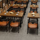 Industrial Solid Wood Dinner Room Kitchen Table Brown Sled Base Table for Dinning Room Clearhalo ' dining_table' 'Dining Tables & Seating' 'Dining Tables' 'furn' 'furn_dining_table' 'Furniture' 'furniture_dining_table' 'Kitchen & Dining Furniture' 'kitchen&dining_furn' 'kitchen' 'kitchen_dining_table' 3816352