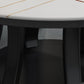 Contemporary Sintered Stone Round Dining Table Standard Kitchen Dining Table with Pedestal Base Clearhalo ' dining_table' 'Dining Tables & Seating' 'Dining Tables' 'furn' 'furn_dining_table' 'Furniture' 'furniture_dining_table' 'Kitchen & Dining Furniture' 'kitchen&dining_furn' 'kitchen' 'kitchen_dining_table' 3816460