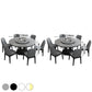 Contemporary Sintered Stone Round Dining Table Standard Kitchen Dining Table with Pedestal Base Clearhalo ' dining_table' 'Dining Tables & Seating' 'Dining Tables' 'furn' 'furn_dining_table' 'Furniture' 'furniture_dining_table' 'Kitchen & Dining Furniture' 'kitchen&dining_furn' 'kitchen' 'kitchen_dining_table' 3816462