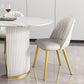 Contemporary Style Sintered Stone Dining Table Freeform Shape Table with Double Pedestal Base Clearhalo ' dining_table' 'Dining Tables & Seating' 'Dining Tables' 'furn' 'furn_dining_table' 'Furniture' 'furniture_dining_table' 'Kitchen & Dining Furniture' 'kitchen&dining_furn' 'kitchen' 'kitchen_dining_table' 3816512