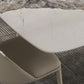 Rectangle Sintered Stone Dining Table Modern Table with Grey Metal Pedestal Clearhalo ' dining_table' 'Dining Tables & Seating' 'Dining Tables' 'furn' 'furn_dining_table' 'Furniture' 'furniture_dining_table' 'Kitchen & Dining Furniture' 'kitchen&dining_furn' 'kitchen' 'kitchen_dining_table' 3816586