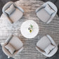 Round Dinette Table Traditional Luxury Dinner Room Kitchen Table with Metal Base Clearhalo ' dining_table' 'Dining Tables & Seating' 'Dining Tables' 'furn' 'furn_dining_table' 'Furniture' 'furniture_dining_table' 'Kitchen & Dining Furniture' 'kitchen&dining_furn' 'kitchen' 'kitchen_dining_table' 3816608