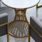 Minimalist White Standard Dining Table Round Shape Sintered Stone Dining Table with Pedestal Base Clearhalo ' dining_table' 'Dining Tables & Seating' 'Dining Tables' 'furn' 'furn_dining_table' 'Furniture' 'furniture_dining_table' 'Kitchen & Dining Furniture' 'kitchen&dining_furn' 'kitchen' 'kitchen_dining_table' 3816658