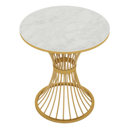 Minimalist White Standard Dining Table Round Shape Sintered Stone Dining Table with Pedestal Base Without Chairs Clearhalo ' dining_table' 'Dining Tables & Seating' 'Dining Tables' 'furn' 'furn_dining_table' 'Furniture' 'furniture_dining_table' 'Kitchen & Dining Furniture' 'kitchen&dining_furn' 'kitchen' 'kitchen_dining_table' 3816659