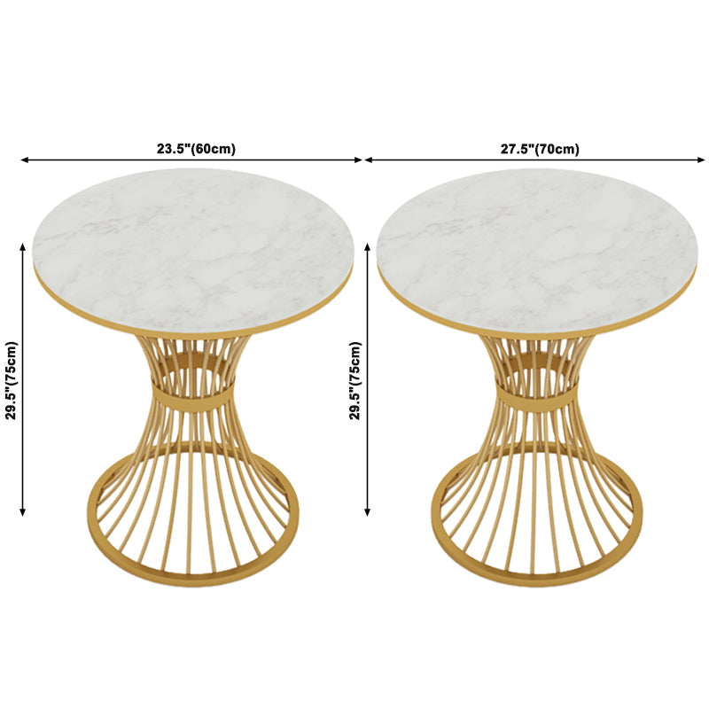 Minimalist White Standard Dining Table Round Shape Sintered Stone Dining Table with Pedestal Base Clearhalo ' dining_table' 'Dining Tables & Seating' 'Dining Tables' 'furn' 'furn_dining_table' 'Furniture' 'furniture_dining_table' 'Kitchen & Dining Furniture' 'kitchen&dining_furn' 'kitchen' 'kitchen_dining_table' 3816662