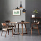 Round Shape Double Pedestal Modern Dining Table Wood Color Fixed Table with Solid Wood Clearhalo ' dining_table' 'Dining Tables & Seating' 'Dining Tables' 'furn' 'furn_dining_table' 'Furniture' 'furniture_dining_table' 'Kitchen & Dining Furniture' 'kitchen&dining_furn' 'kitchen' 'kitchen_dining_table' 3816674