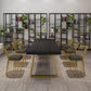 Rectangle Dining Site Table Traditional Luxury Dinette Table with Pine Solid Wood Clearhalo ' dining_table' 'Dining Tables & Seating' 'Dining Tables' 'furn' 'furn_dining_table' 'Furniture' 'furniture_dining_table' 'Kitchen & Dining Furniture' 'kitchen&dining_furn' 'kitchen' 'kitchen_dining_table' 3816748