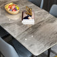 Rectangle 4 Legs Home Furniture Stone Dining Room Collection for Dining Room Clearhalo ' dining_table' 'Dining Tables & Seating' 'Dining Tables' 'furn' 'furn_dining_table' 'Furniture' 'furniture_dining_table' 'Kitchen & Dining Furniture' 'kitchen&dining_furn' 'kitchen' 'kitchen_dining_table' 3816762