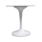Modern Style Sintered Stone Scratch Resistant Dining Table Single Pedestal Base Round Table for Home Clearhalo ' dining_table' 'Dining Tables & Seating' 'Dining Tables' 'furn' 'furn_dining_table' 'Furniture' 'furniture_dining_table' 'Kitchen & Dining Furniture' 'kitchen&dining_furn' 'kitchen' 'kitchen_dining_table' 3816822