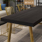 Rectangle Sled Base Home Furniture Solid Wood Dining Room Collection for Dining Room Clearhalo ' dining_table' 'Dining Tables & Seating' 'Dining Tables' 'furn' 'furn_dining_table' 'Furniture' 'furniture_dining_table' 'Kitchen & Dining Furniture' 'kitchen&dining_furn' 'kitchen' 'kitchen_dining_table' 3816844