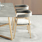 Metal Traditional Luxury Rectangle Table Sintered Stone Table with Sled Base Clearhalo ' dining_table' 'Dining Tables & Seating' 'Dining Tables' 'furn' 'furn_dining_table' 'Furniture' 'furniture_dining_table' 'Kitchen & Dining Furniture' 'kitchen&dining_furn' 'kitchen' 'kitchen_dining_table' 3816856