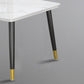 Contemporary Standard Sintered Stone Top Dining Table Rectangle Dining Table for Kitchen Clearhalo ' dining_table' 'Dining Tables & Seating' 'Dining Tables' 'furn' 'furn_dining_table' 'Furniture' 'furniture_dining_table' 'Kitchen & Dining Furniture' 'kitchen&dining_furn' 'kitchen' 'kitchen_dining_table' 3816883