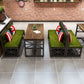 Industrial Solid Wood Dinner Room Kitchen Table Brown Trestle Base Table for Dinning Room Clearhalo ' dining_table' 'Dining Tables & Seating' 'Dining Tables' 'furn' 'furn_dining_table' 'Furniture' 'furniture_dining_table' 'Kitchen & Dining Furniture' 'kitchen&dining_furn' 'kitchen' 'kitchen_dining_table' 3816955
