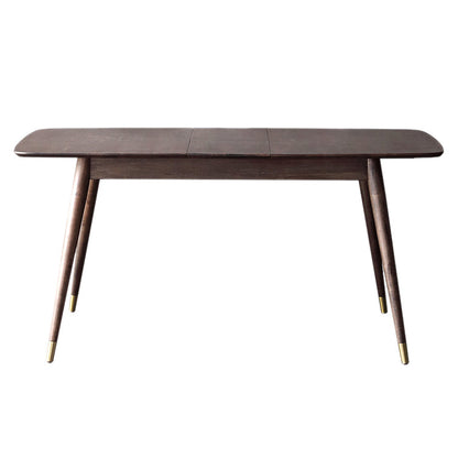 Extendable Rectangle Dining Table Modern Adjustable Oak Wood Table with 4 Legs Without Chairs Clearhalo ' dining_table' 'Dining Tables & Seating' 'Dining Tables' 'furn' 'furn_dining_table' 'Furniture' 'furniture_dining_table' 'Kitchen & Dining Furniture' 'kitchen&dining_furn' 'kitchen' 'kitchen_dining_table' 3816961