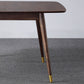 Extendable Rectangle Dining Table Modern Adjustable Oak Wood Table with 4 Legs Clearhalo ' dining_table' 'Dining Tables & Seating' 'Dining Tables' 'furn' 'furn_dining_table' 'Furniture' 'furniture_dining_table' 'Kitchen & Dining Furniture' 'kitchen&dining_furn' 'kitchen' 'kitchen_dining_table' 3816964