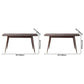 Extendable Rectangle Dining Table Modern Adjustable Oak Wood Table with 4 Legs Clearhalo ' dining_table' 'Dining Tables & Seating' 'Dining Tables' 'furn' 'furn_dining_table' 'Furniture' 'furniture_dining_table' 'Kitchen & Dining Furniture' 'kitchen&dining_furn' 'kitchen' 'kitchen_dining_table' 3816966