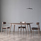 Extendable Rectangle Dining Table Modern Adjustable Oak Wood Table with 4 Legs Clearhalo ' dining_table' 'Dining Tables & Seating' 'Dining Tables' 'furn' 'furn_dining_table' 'Furniture' 'furniture_dining_table' 'Kitchen & Dining Furniture' 'kitchen&dining_furn' 'kitchen' 'kitchen_dining_table' 3816969