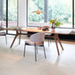 Rectangle Douglas Firs Dining Table Modern Wooden Kitchen Table with 4 Legs Clearhalo ' dining_table' 'Dining Tables & Seating' 'Dining Tables' 'furn' 'furn_dining_table' 'Furniture' 'furniture_dining_table' 'Kitchen & Dining Furniture' 'kitchen&dining_furn' 'kitchen' 'kitchen_dining_table' 3816986