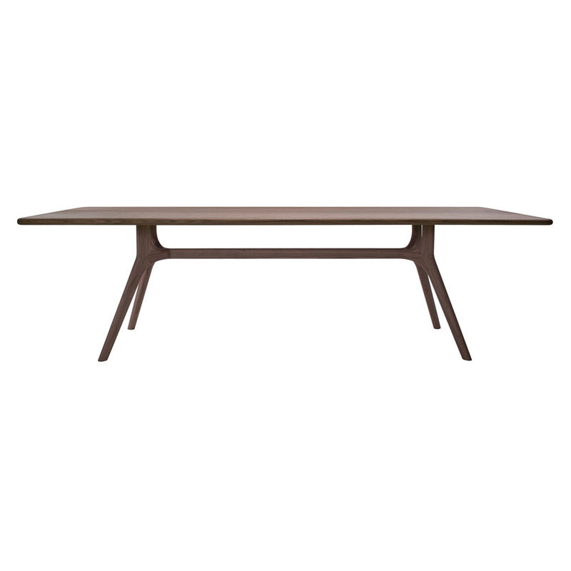 Rectangle Douglas Firs Dining Table Modern Wooden Kitchen Table with 4 Legs Without Chairs Clearhalo ' dining_table' 'Dining Tables & Seating' 'Dining Tables' 'furn' 'furn_dining_table' 'Furniture' 'furniture_dining_table' 'Kitchen & Dining Furniture' 'kitchen&dining_furn' 'kitchen' 'kitchen_dining_table' 3816990