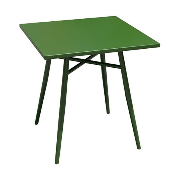 Industrial Dining Room Table Iron Dining Table with Sled Base for Home Kitchen Dinner Square Green Without Chairs Clearhalo ' dining_table' 'Dining Tables & Seating' 'Dining Tables' 'furn' 'furn_dining_table' 'Furniture' 'furniture_dining_table' 'Kitchen & Dining Furniture' 'kitchen&dining_furn' 'kitchen' 'kitchen_dining_table' 3817059