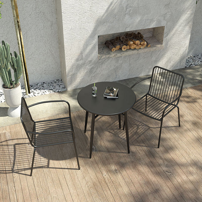 Industrial Dining Room Table Iron Dining Table with Sled Base for Home Kitchen Dinner Clearhalo ' dining_table' 'Dining Tables & Seating' 'Dining Tables' 'furn' 'furn_dining_table' 'Furniture' 'furniture_dining_table' 'Kitchen & Dining Furniture' 'kitchen&dining_furn' 'kitchen' 'kitchen_dining_table' 3817079