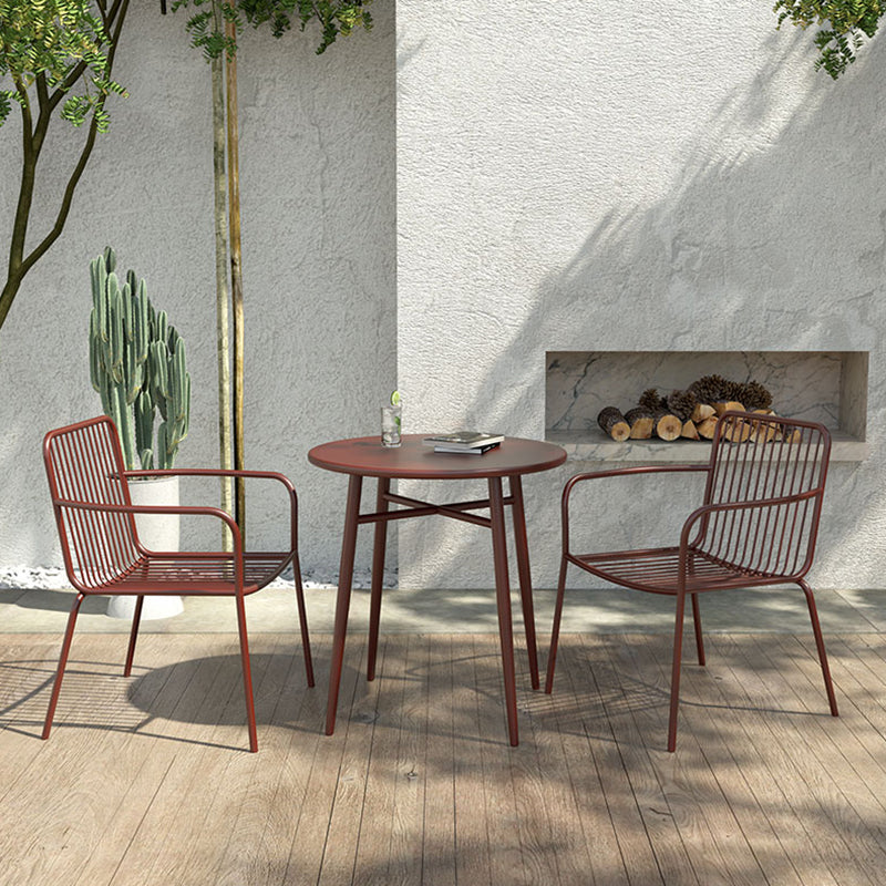 Industrial Dining Room Table Iron Dining Table with Sled Base for Home Kitchen Dinner Clearhalo ' dining_table' 'Dining Tables & Seating' 'Dining Tables' 'furn' 'furn_dining_table' 'Furniture' 'furniture_dining_table' 'Kitchen & Dining Furniture' 'kitchen&dining_furn' 'kitchen' 'kitchen_dining_table' 3817081