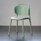 Modern Plastic Dining Chair Open Back Dining Side Armless Chair for Kitchen Green 1 Piece Clearhalo ' kitchen&dining_furn' 'Dining Chairs' 'Dining Tables & Seating' 'dining_chair' 'furn' 'furn_dining_chair' 'Furniture' 'furniture_dining_chair' 'Kitchen & Dining Furniture' 'kitchen' 3825216