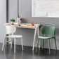 Modern Plastic Dining Chair Open Back Dining Side Armless Chair for Kitchen Clearhalo ' kitchen&dining_furn' 'Dining Chairs' 'Dining Tables & Seating' 'dining_chair' 'furn' 'furn_dining_chair' 'Furniture' 'furniture_dining_chair' 'Kitchen & Dining Furniture' 'kitchen' 3825240