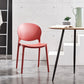 Contemporary Plastic Dining Chair Open Back Dining Side Armless Chair for Kitchen Clearhalo ' kitchen&dining_furn' 'Dining Chairs' 'Dining Tables & Seating' 'dining_chair' 'furn' 'furn_dining_chair' 'Furniture' 'furniture_dining_chair' 'Kitchen & Dining Furniture' 'kitchen' 3825271