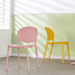 Contemporary Plastic Dining Chair Open Back Dining Side Armless Chair for Kitchen Clearhalo ' kitchen&dining_furn' 'Dining Chairs' 'Dining Tables & Seating' 'dining_chair' 'furn' 'furn_dining_chair' 'Furniture' 'furniture_dining_chair' 'Kitchen & Dining Furniture' 'kitchen' 3825283