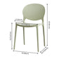 Contemporary Plastic Dining Chair Open Back Dining Side Armless Chair for Kitchen Clearhalo ' kitchen&dining_furn' 'Dining Chairs' 'Dining Tables & Seating' 'dining_chair' 'furn' 'furn_dining_chair' 'Furniture' 'furniture_dining_chair' 'Kitchen & Dining Furniture' 'kitchen' 3825289