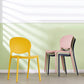 Contemporary Plastic Dining Chair Open Back Dining Side Armless Chair for Kitchen Clearhalo ' kitchen&dining_furn' 'Dining Chairs' 'Dining Tables & Seating' 'dining_chair' 'furn' 'furn_dining_chair' 'Furniture' 'furniture_dining_chair' 'Kitchen & Dining Furniture' 'kitchen' 3825291
