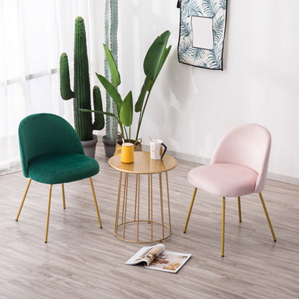 Flannel Scandinavian Western Restaurant Side Chair Parsons Matte Finish Dining Chair Clearhalo ' kitchen&dining_furn' 'Dining Chairs' 'Dining Tables & Seating' 'dining_chair' 'furn' 'furn_dining_chair' 'Furniture' 'furniture_dining_chair' 'Kitchen & Dining Furniture' 'kitchen' 3825307