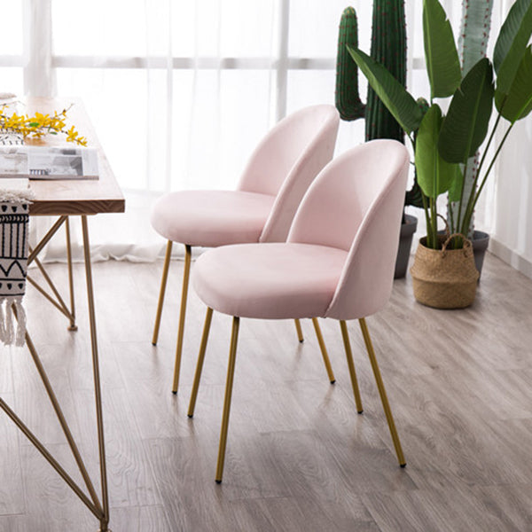 Flannel Scandinavian Western Restaurant Side Chair Parsons Matte Finish Dining Chair Clearhalo ' kitchen&dining_furn' 'Dining Chairs' 'Dining Tables & Seating' 'dining_chair' 'furn' 'furn_dining_chair' 'Furniture' 'furniture_dining_chair' 'Kitchen & Dining Furniture' 'kitchen' 3825329