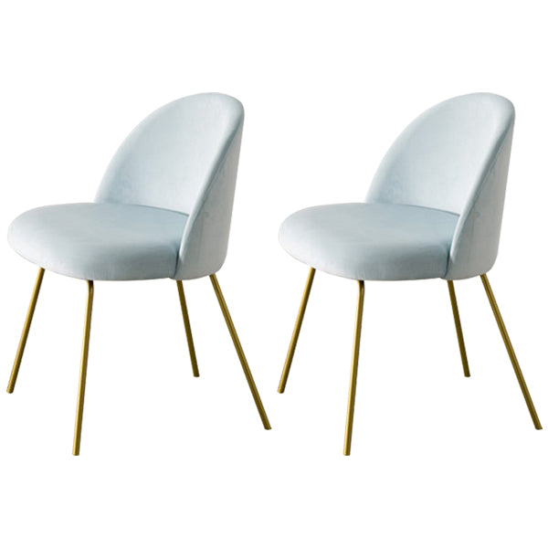 Flannel Scandinavian Western Restaurant Side Chair Parsons Matte Finish Dining Chair Light Blue 2 Piece Set Clearhalo ' kitchen&dining_furn' 'Dining Chairs' 'Dining Tables & Seating' 'dining_chair' 'furn' 'furn_dining_chair' 'Furniture' 'furniture_dining_chair' 'Kitchen & Dining Furniture' 'kitchen' 3825343