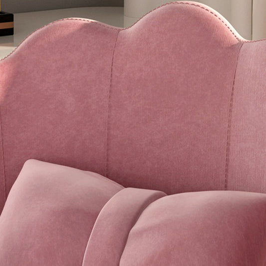 Modern Dining Side Chair with Metal Legs Solid Back Armchair for Home Use Clearhalo ' kitchen&dining_furn' 'Dining Chairs' 'Dining Tables & Seating' 'dining_chair' 'furn' 'furn_dining_chair' 'Furniture' 'furniture_dining_chair' 'Kitchen & Dining Furniture' 'kitchen' 3825445