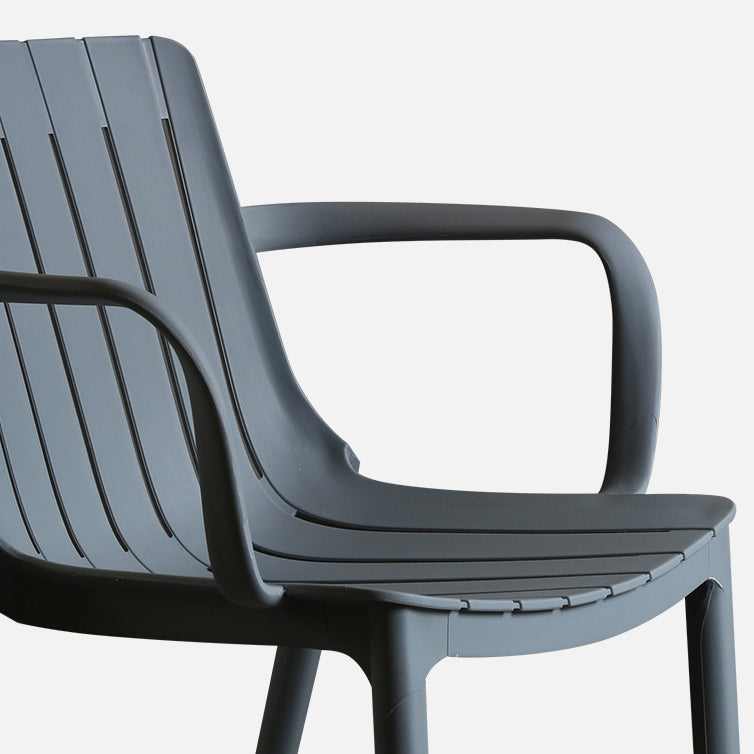 Modern Plastic Dining Armless Chair Open Back Dining Side Chair for Kitchen Clearhalo ' kitchen&dining_furn' 'Dining Chairs' 'Dining Tables & Seating' 'dining_chair' 'furn' 'furn_dining_chair' 'Furniture' 'furniture_dining_chair' 'Kitchen & Dining Furniture' 'kitchen' 3825490