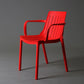 Modern Plastic Dining Armless Chair Open Back Dining Side Chair for Kitchen Red 1 Piece Clearhalo ' kitchen&dining_furn' 'Dining Chairs' 'Dining Tables & Seating' 'dining_chair' 'furn' 'furn_dining_chair' 'Furniture' 'furniture_dining_chair' 'Kitchen & Dining Furniture' 'kitchen' 3825497