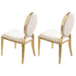 Contemporary Style Kitchen Dining Side Chair King Louis Back Side Chair White 2 Piece Set Clearhalo ' kitchen&dining_furn' 'Dining Chairs' 'Dining Tables & Seating' 'dining_chair' 'furn' 'furn_dining_chair' 'Furniture' 'furniture_dining_chair' 'Kitchen & Dining Furniture' 'kitchen' 3825637