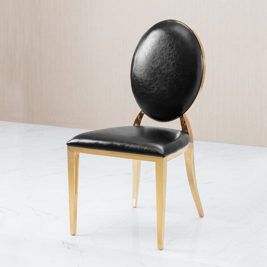 Contemporary Style Kitchen Dining Side Chair King Louis Back Side Chair Clearhalo ' kitchen&dining_furn' 'Dining Chairs' 'Dining Tables & Seating' 'dining_chair' 'furn' 'furn_dining_chair' 'Furniture' 'furniture_dining_chair' 'Kitchen & Dining Furniture' 'kitchen' 3825644