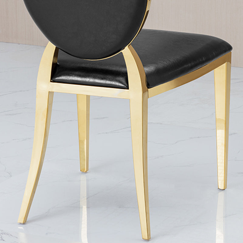 Contemporary Style Kitchen Dining Side Chair King Louis Back Side Chair Clearhalo ' kitchen&dining_furn' 'Dining Chairs' 'Dining Tables & Seating' 'dining_chair' 'furn' 'furn_dining_chair' 'Furniture' 'furniture_dining_chair' 'Kitchen & Dining Furniture' 'kitchen' 3825646