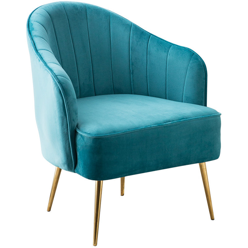 Contemporary Style Upholstered Arm Dining Chair Solid Back Side Chair for Home Clearhalo ' kitchen&dining_furn' 'Dining Chairs' 'Dining Tables & Seating' 'dining_chair' 'furn' 'furn_dining_chair' 'Furniture' 'furniture_dining_chair' 'Kitchen & Dining Furniture' 'kitchen' 3825673