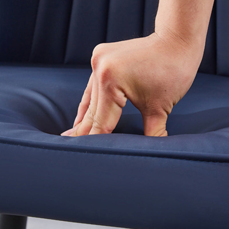 Modern Style Dining Side Chair with Metal Legs Armless Chair for Kitchen Clearhalo ' kitchen&dining_furn' 'Dining Chairs' 'Dining Tables & Seating' 'dining_chair' 'furn' 'furn_dining_chair' 'Furniture' 'furniture_dining_chair' 'Kitchen & Dining Furniture' 'kitchen' 3825725