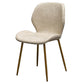 PU Leather Scandinavian Restaurant Side Chair Parsons Matte Finish Dining Chair Beige 1 Piece Brass Gold Clearhalo ' kitchen&dining_furn' 'Dining Chairs' 'Dining Tables & Seating' 'dining_chair' 'furn' 'furn_dining_chair' 'Furniture' 'furniture_dining_chair' 'Kitchen & Dining Furniture' 'kitchen' 3825766