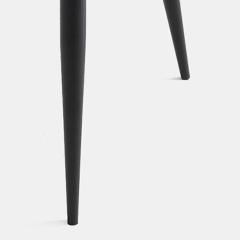 Contemporary Metal Dining Room Chairs Wingback Side Armchair for Home Use Clearhalo ' kitchen&dining_furn' 'Dining Chairs' 'Dining Tables & Seating' 'dining_chair' 'furn' 'furn_dining_chair' 'Furniture' 'furniture_dining_chair' 'Kitchen & Dining Furniture' 'kitchen' 3825879